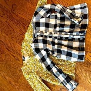 Toddler Girls Peplum Top Bundle - 4t